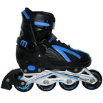 Inny Mico Volt Blue roller skates black and blue fekete korcsolya PW-126B-9