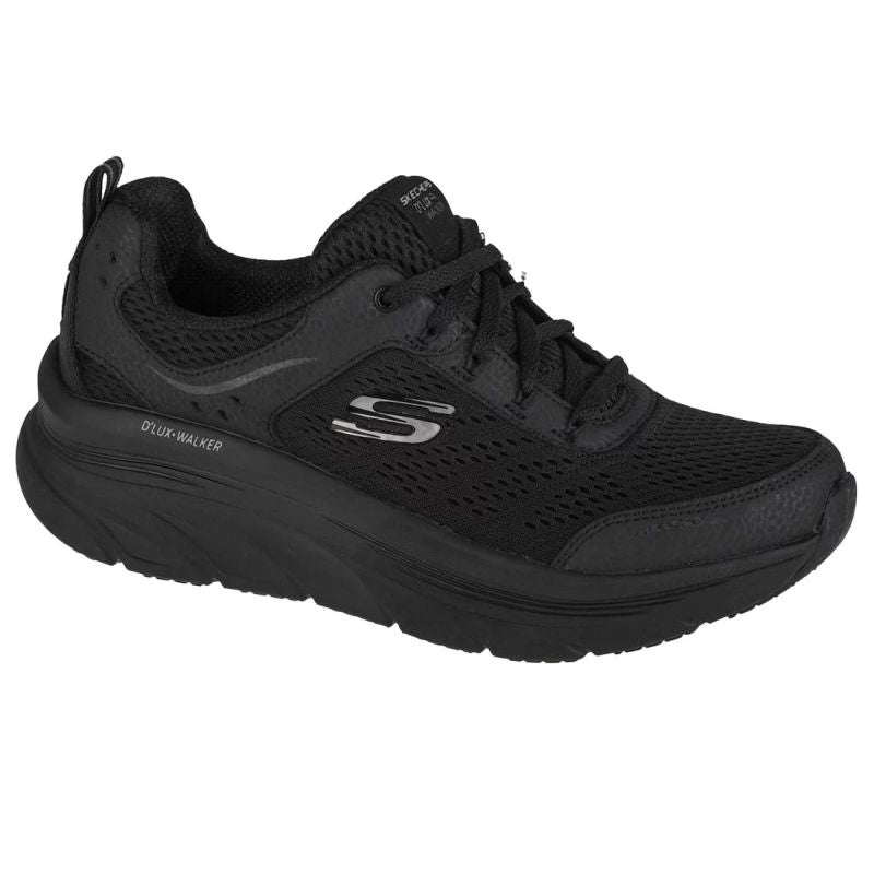 Skechers Relaxed Fit: D'Lux Walker - Infinite Motion 149023-BBK Black fekete utcai cipő