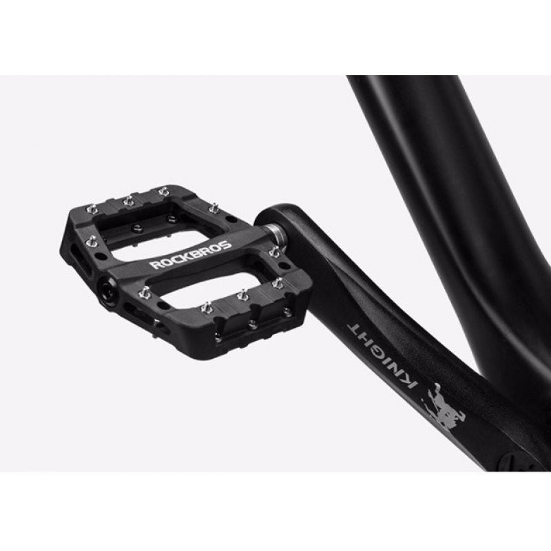 Rockbros 2017-12CBK Nylon Bicycle Pedal Set - Black fekete sets