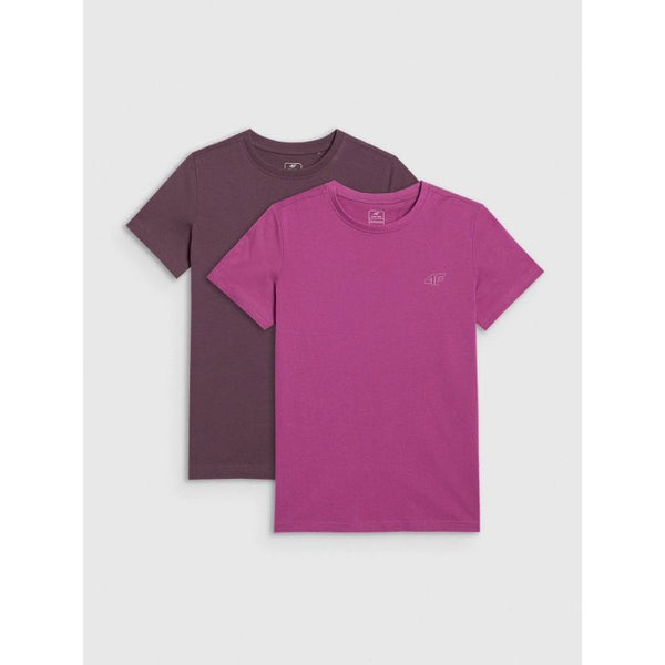 4f Regular plain T-shirt (SET OF 2) for children 4FJRAW25TTSHU3157-92S Ruházat