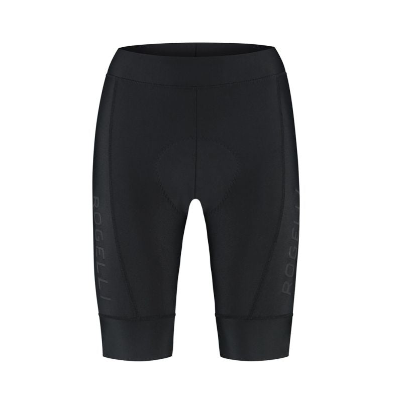 Rogelli women's cycling b/s black fekete női kerékpáros nadrág SIRC2200007.000.M