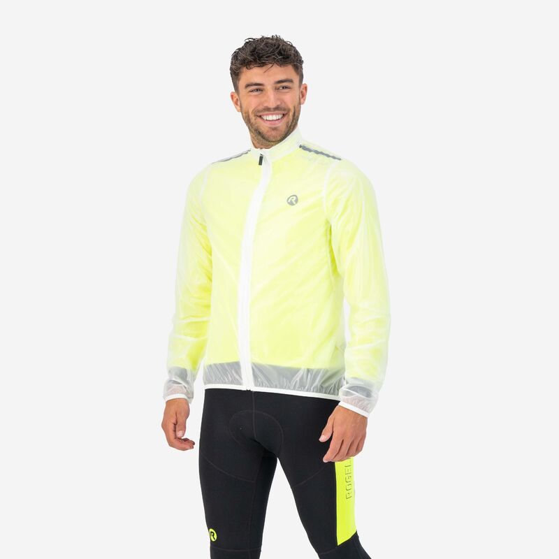 Rogelli EMERGENCY rain white fehér dzseki