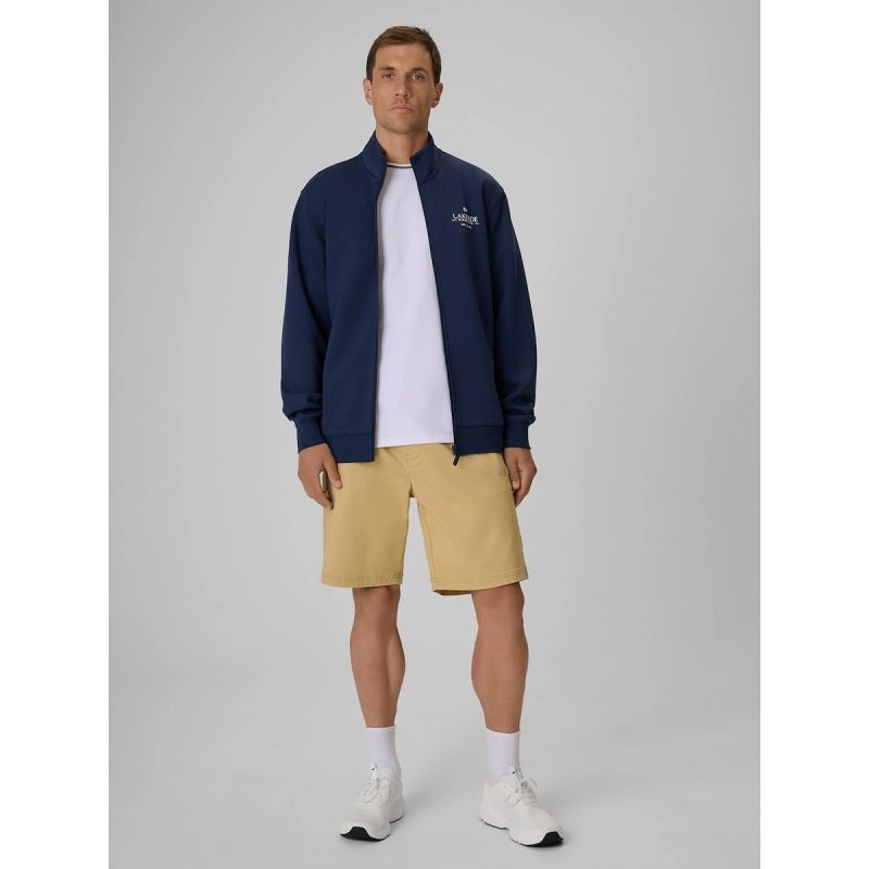 Men's regular sweatshirt without hood 4F