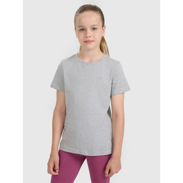 4f Girls' plain T-shirt 4FJWMM00TTSHF2332-25M General