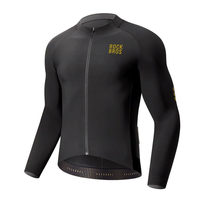 Rockbros Diamond Fall/Winter Cycling Size S - Black czarny \ s dzseki
