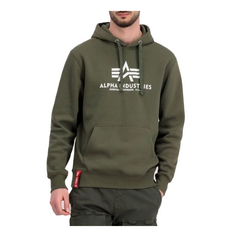 Alpha Industries Basic Hoody M 178312-257 Pulóver