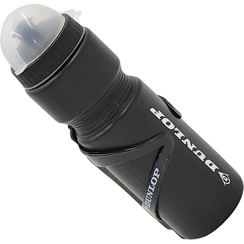 Dunlop 750ml Bicycle Bottle With Cage Black fekete kulacs GSP-275085