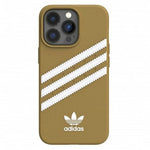 Adidas OR Molded Case PU for iPhone 13 Pro / iPhone 13 - Beige and Gold beżowy || złoty pulóver