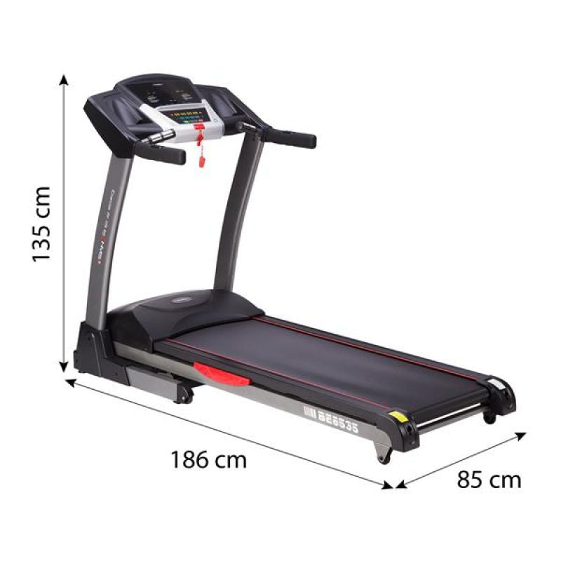 HMS Electric Treadmill fekete póló 17-19-008