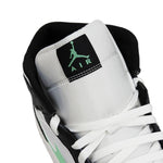 AIR Jordan 1 Mid Green Glow White Men's Sneakers - zöld cipő