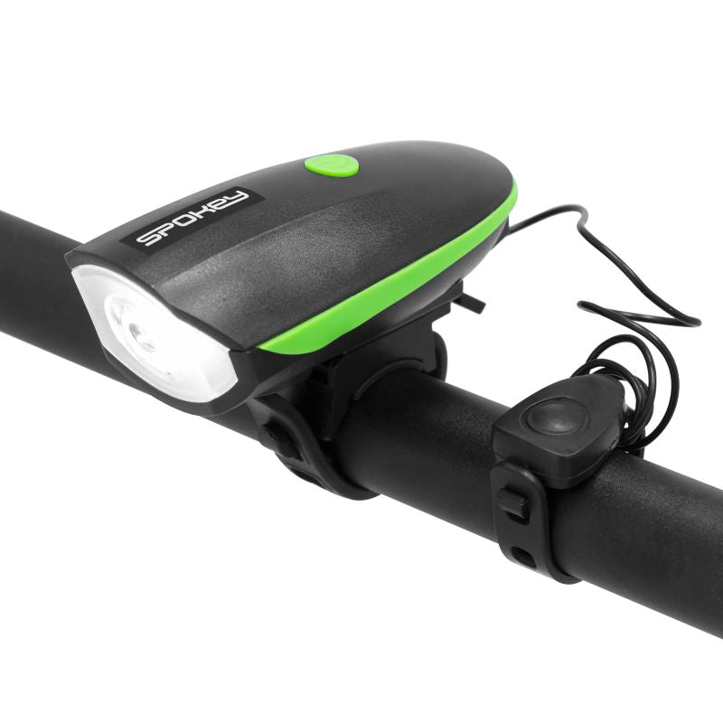 Spokey Raini SPK-942714 Bicycle Lamp with Horn Kiegészítő