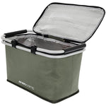 Enero Foldable Thermal Tourist Basket 24l Green Camp zöld tourist equipment, picnic baskets