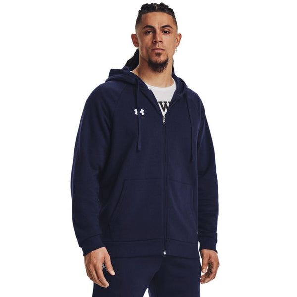 Under Armour Armor Rival Fleece FZ Hoodie M 1379767 410 Pulóver