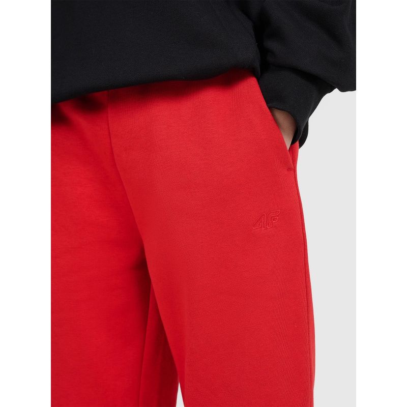 Boys' jogger sweatpants 4F 4FJRAW25TTROM1634-62S nadrág