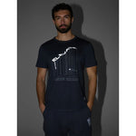 Men's regular printed T-shirt 4F 4FRAW25TTSHM3845-22S póló