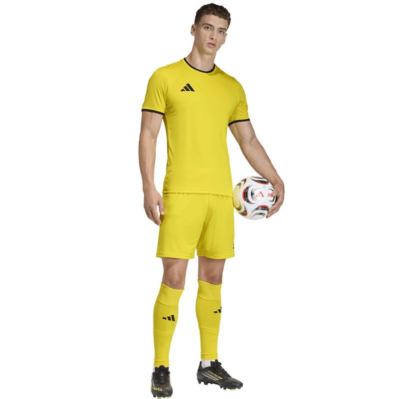 Men's adidas Entrada 26 Jersey yellow JZ2502 sárga póló