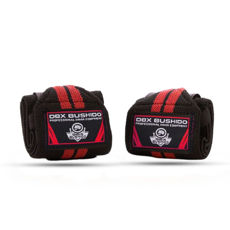 DBX Bushido Elastic Wrist Supports/Grips | Black/Red kék strippers, sleeves