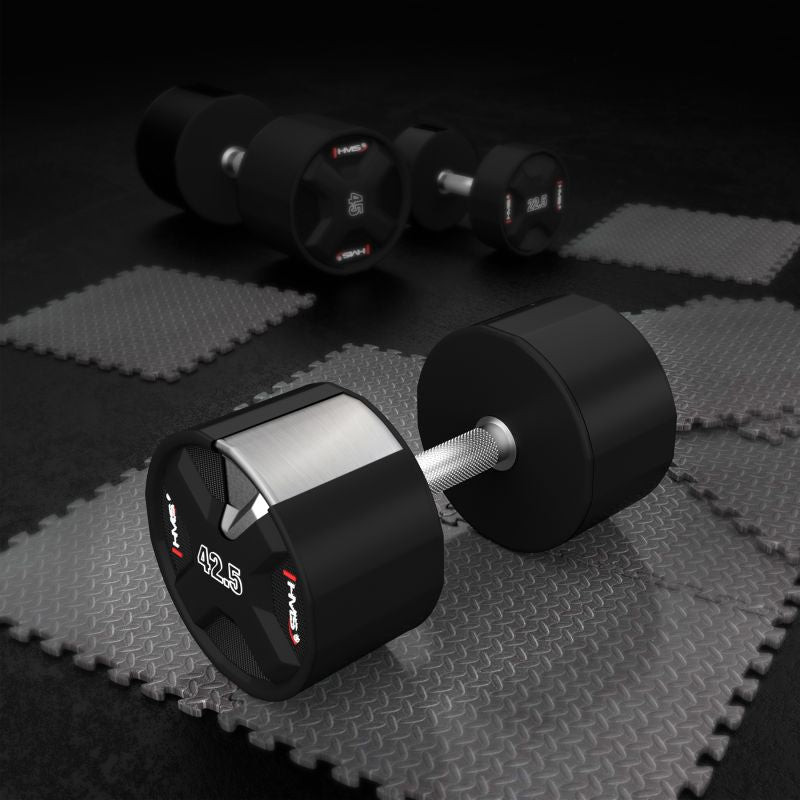 HMS HPC 42.5 KG POLYURETHANE Dumbbell CPU súlyzó 17-66-206