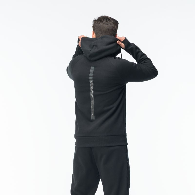 Elbrus Rufo II sweatshirt fekete pulóver