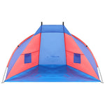 Enero BEACH SHELTER SUN BLUE-RED CAMP piros tents, tourist equipment
