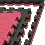 DBX Bushido Exercise mat with Safety Certificate - Puzzle 1x1m - Tatami fekete mats, puzzle, training equipment