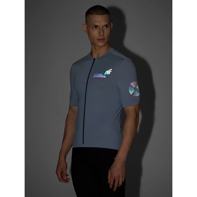 Men's 4F UPF50+ cycling jersey