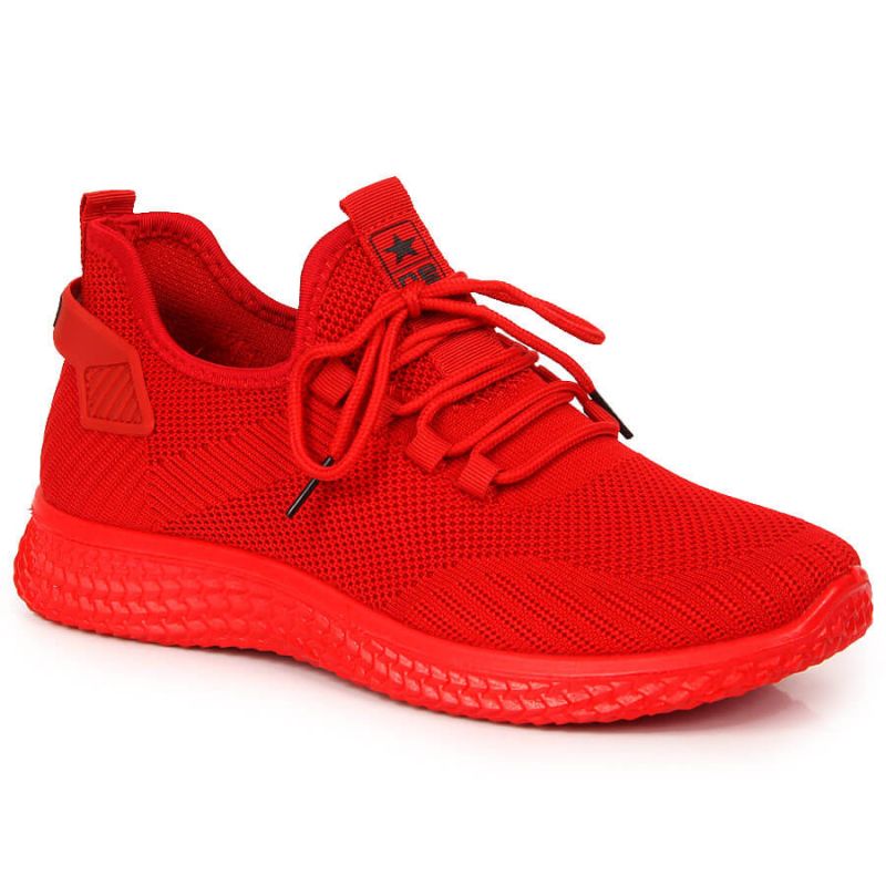 Inny NEWS M EVE266B red textile sports Utcai cipő