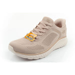 Skechers Bobs Squad Chaos SLIP-INS Women's Sports Beige bézs cipő