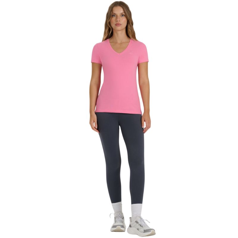 4f Women's T-shirt F2969 pink 4FWAW25TTSHF2969 54S Ruházat
