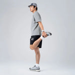 Rockbros with belt size XL - black czarny \ xl short