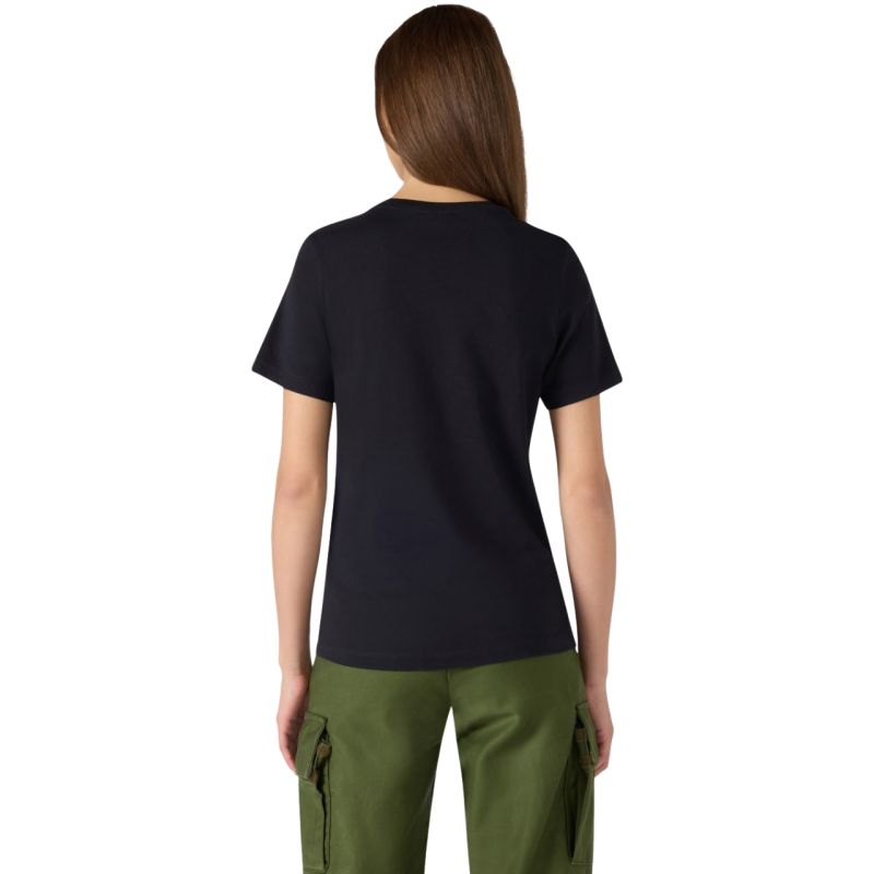 Champion Sleeve T-shirt Black 119125 KK001 fekete női póló 119125KK001