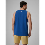 Men's regular sleeveless shirt with print 4F