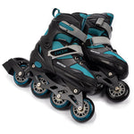 Meteor Rox skates, fekete korcsolya 22353