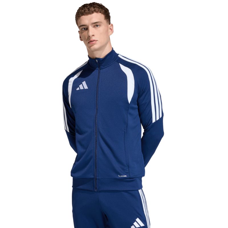 Men's adidas Tiro 26 League Training Navy Blue Sweatshirt JY7205 sötétkék pulóver