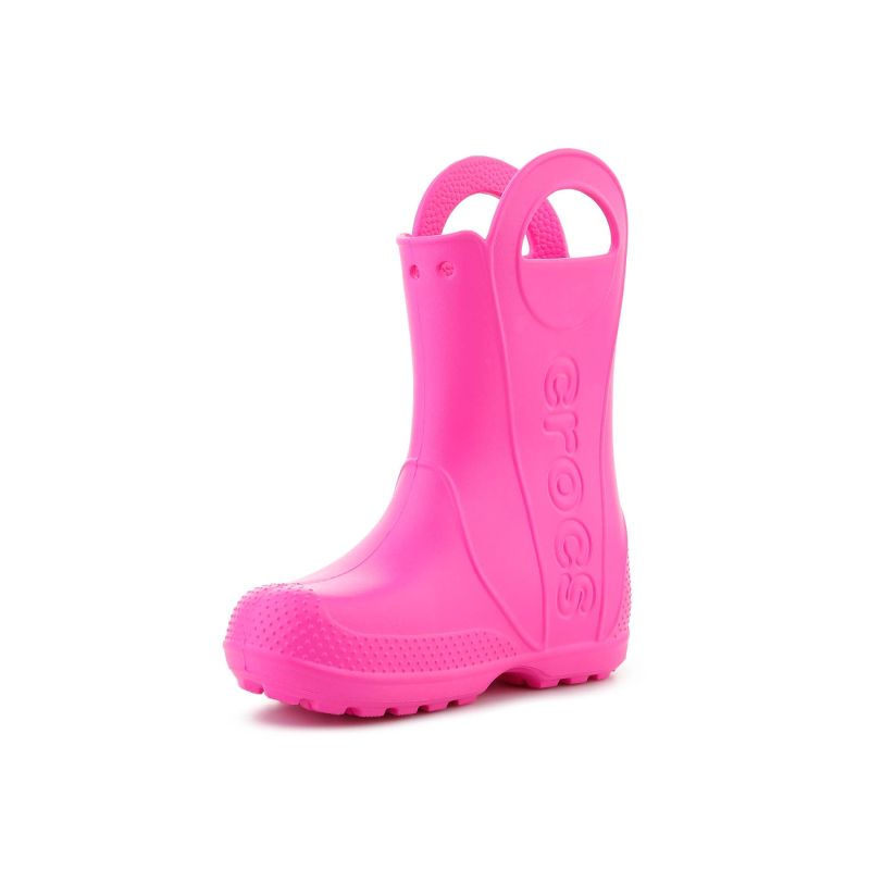 Crocs Handle It Rain Boot Kids Pink Crush