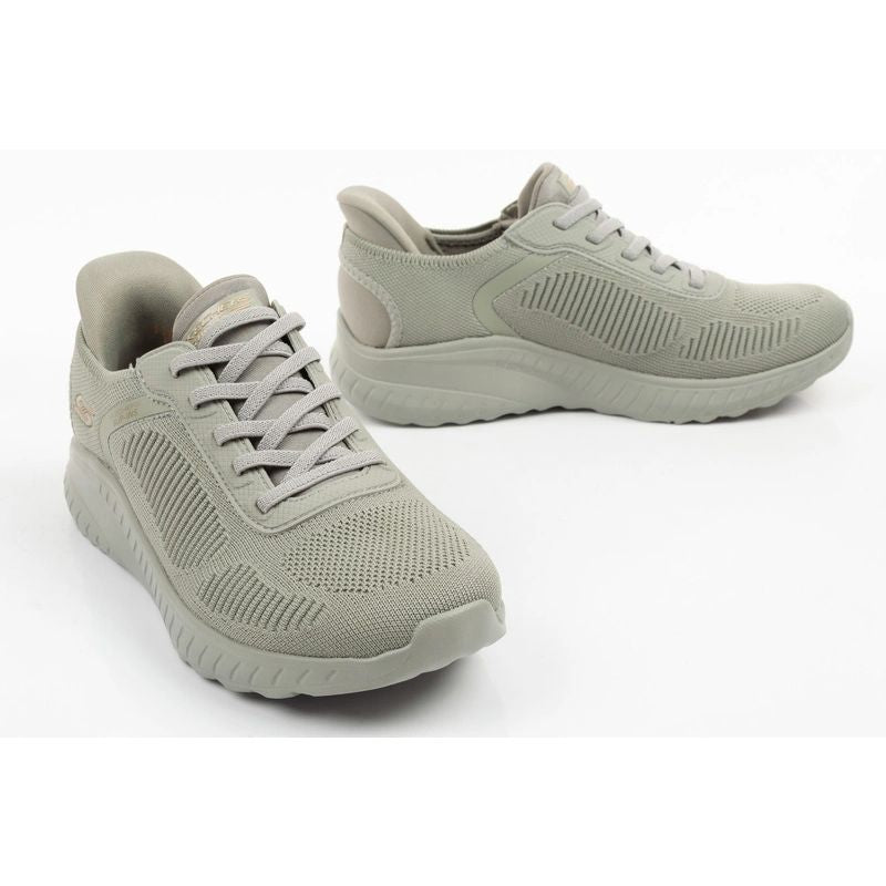 Skechers Bobs Squad women's slip-on sneakers oliva utcai cipő 117497W/OLV