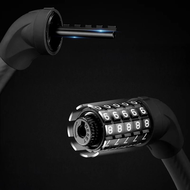 Rockbros bike lock – steel cable, code kerékpár 5907769384219-211813
