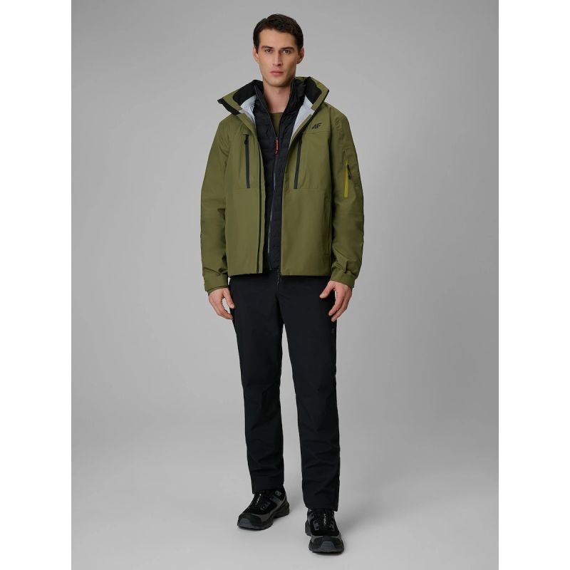 4F PRO trekking jacket, 20000 membrane, men's, 3xl ruházat 4FWSS26TTJAM1101-43S