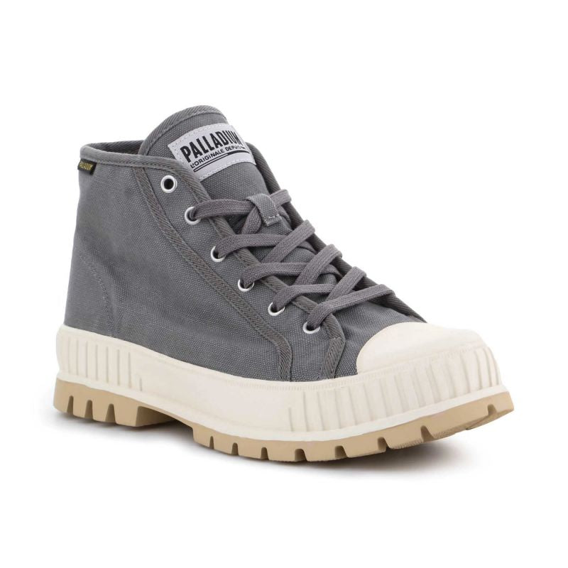 Palladium Pallashock Mid OG Granite Gray U shoes 76681-070-M Cipő