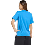 Adidas Essentials 3-Stripes Cotton Women's T-Shirt Light Blue 2xs póló