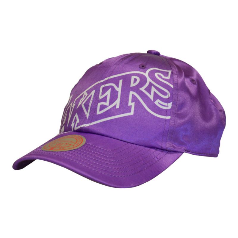 Mitchell & Ness NBA Los Angeles Lakers Snapback Cap - HLUX1095-LALYYPPPPURP uniwersalny baseball sapka