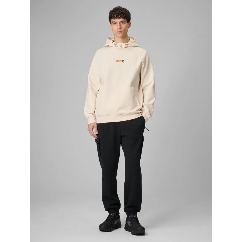 4F Men's regular hooded sweatshirt pulóver 4FRSS26TSWSM2894-12S