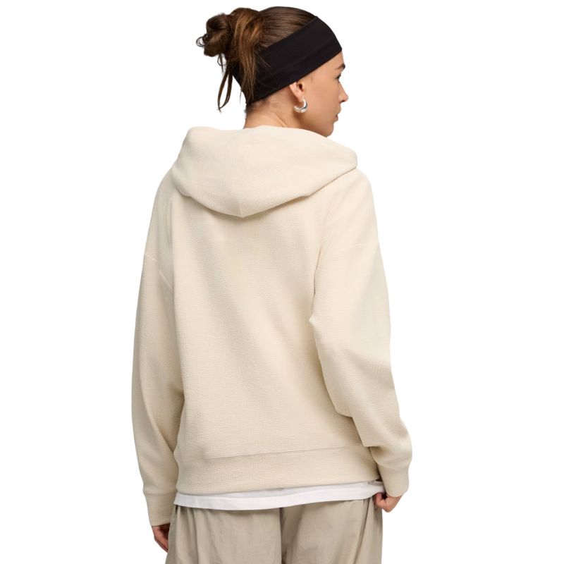 Puma ESS Elevated Comfort Hoodie 691814 krém kapucnis pulóver