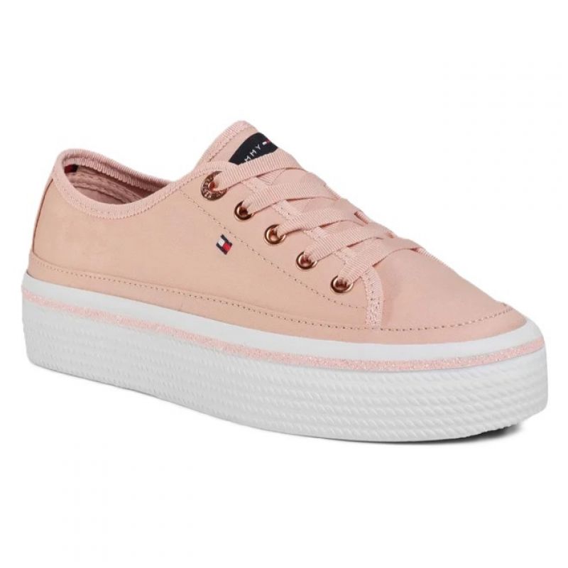 Tommy Hilfiger Glitter Detail Flatform Sneaker W FW0FW05013 cipő