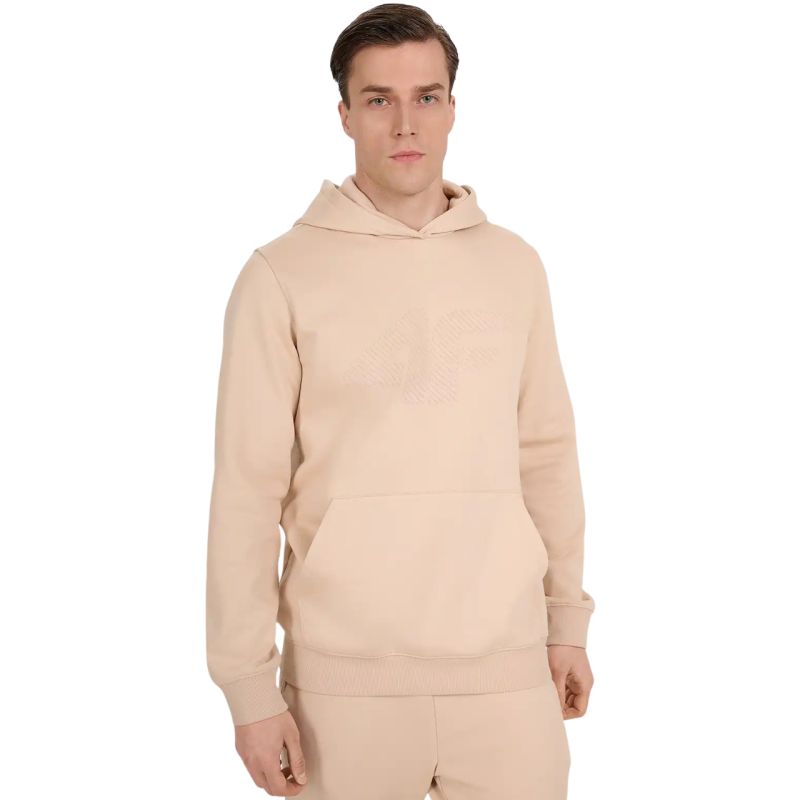 4f Men's sweatshirt M1980 beige 4FWAW25TSWSM1980 83S General