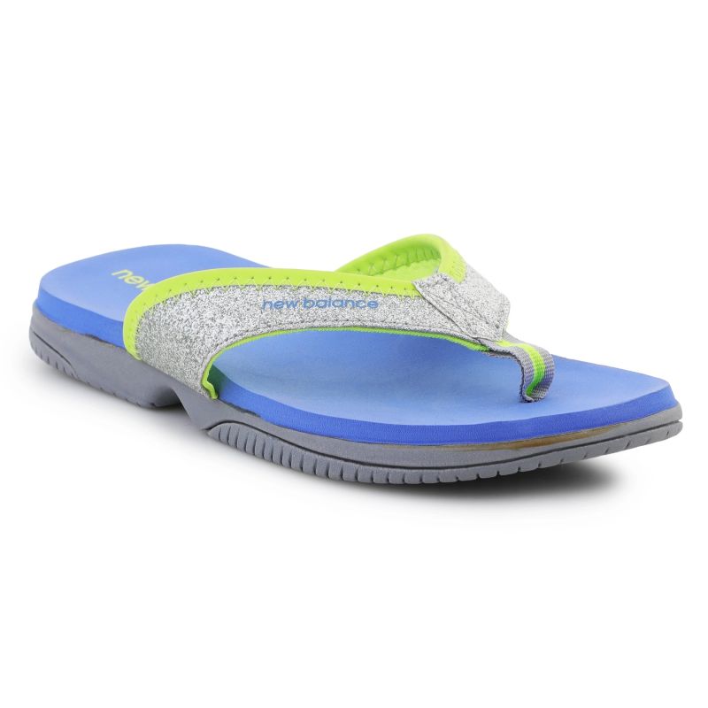 New Balance Kid`S Jojo Thong Gray/Blue Flops