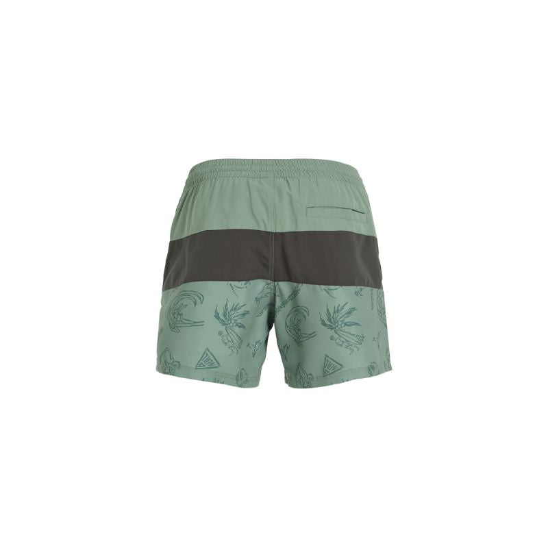 O'Neill Mix&Match Cali Block Swim 15'' zöld shorts, swimming shorts