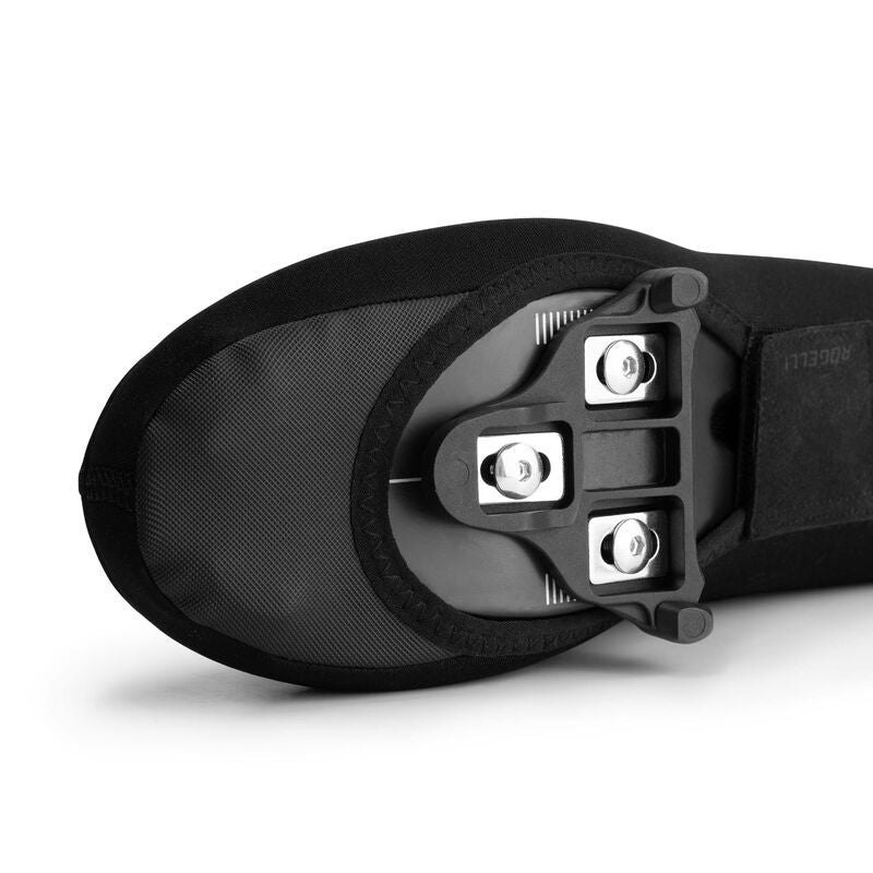 Rogelli ESSENTIAL shoe covers black fekete protectors and knee pads
