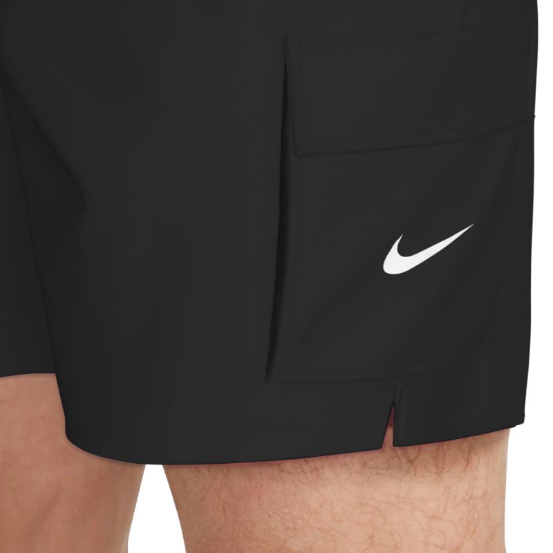 Nike Voyage Solid Essenti Men's Swim Shorts, Black fekete férfi rövidnadrág NESSG454001
