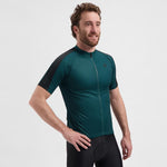 Rogelli EXPLORE turquoise cycling jersey türkiz kerékpáros ruha SIRC1000000.490.L